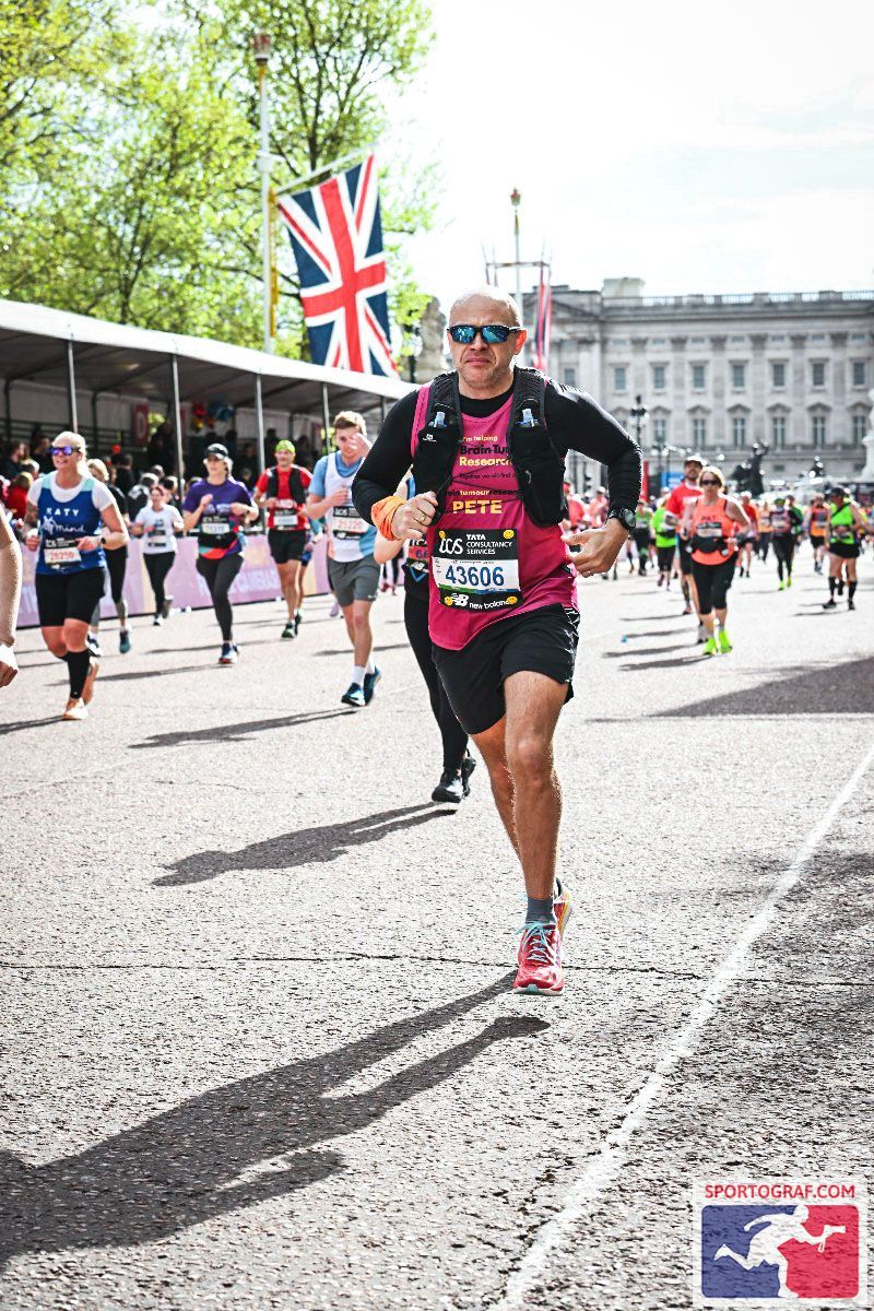 Pete Scholey London Marathon